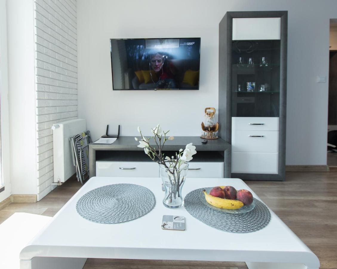 Apartament U Violetty Łeba Esterno foto